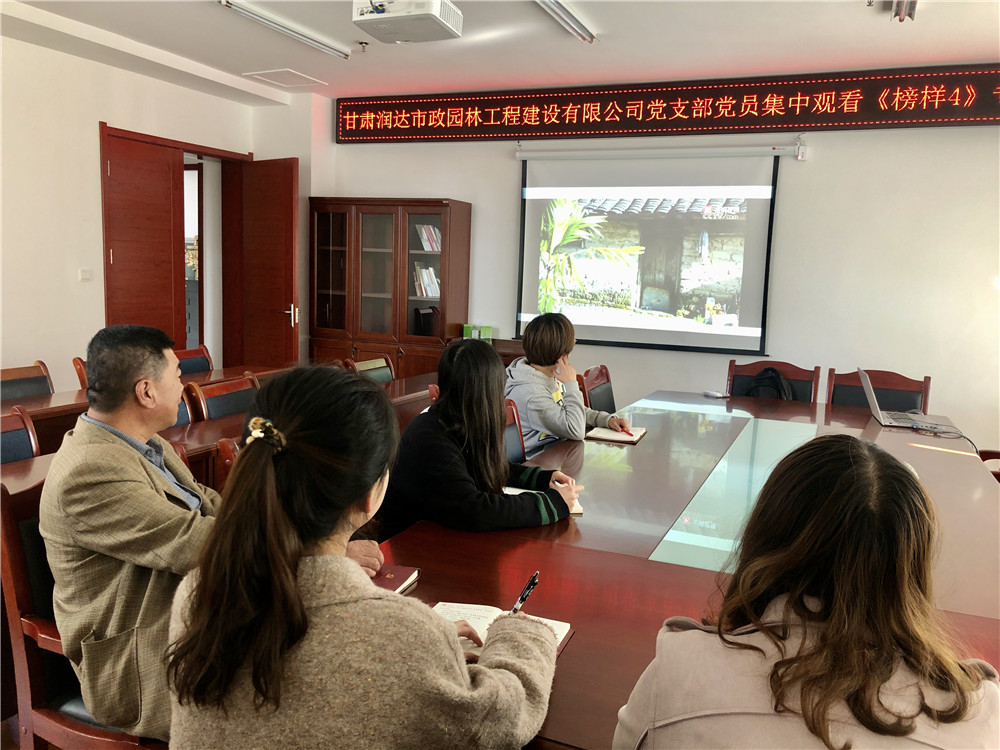 1571911606939644.jpg 潤達公司 2019年10月22日 潤達公司黨支部集中觀看《榜樣4》專題節(jié)目 002.jpg